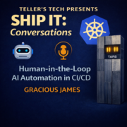 Ship It Conversations: Human-in-the-Loop Fixer Bots and AI Guardrails in CI/CD (with Gracious James) — Ship It Weekly episode cover art