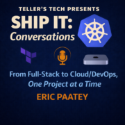 Ship It Conversations: From Full-Stack to Cloud/DevOps, One Project at a Time (with Eric Paatey) — Ship It Weekly episode cover art