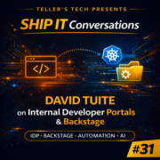 Ship It Conversations: David Tuite on Backstage, Internal Developer Portals, and the Shift to AI Agents — Ship It Weekly episode cover art